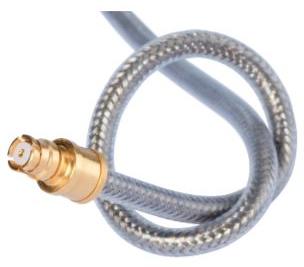 HUBER+SUHNER-MINIBEND LPR-8 Kabelbaugruppen Koaxial Cable Assembly Coaxial SMA to MMPX M-M
