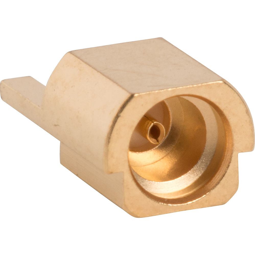 Amphenol RF-908-22100T Conector RF Conn MMCX 0Hz to 6GHz 50Ohm Solder ST Edge Mount RCP Gold T/R