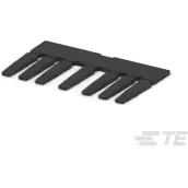 TE Connectivity-174399-2 Steckverbinderzubehör Connector Accessories Double Lock Plate Straight Black
