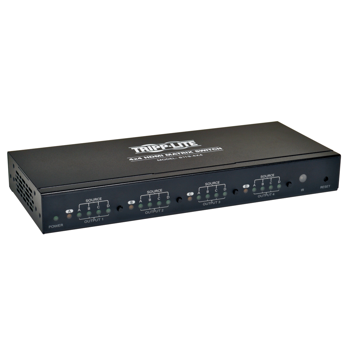 Eaton-B119-4X4 Hubs und Switches 4x4 HDMI Matrix Switch for Video and Audio Hub
