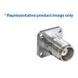 Bulgin Components PLC-RFTNCAA4JCCMF RF-Steckverbinder TNCA Series Pin Without Extended, 4 Hole Flange