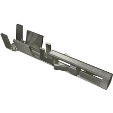 Amphenol Communications Solutions-10134160-3220LF 连接器触点 Minitek® Pwr 3.0, Wire to Board Connector, Receptacle Crimp Terminal, Chrysocal, 15? Gold Plating, AWG #20-#24