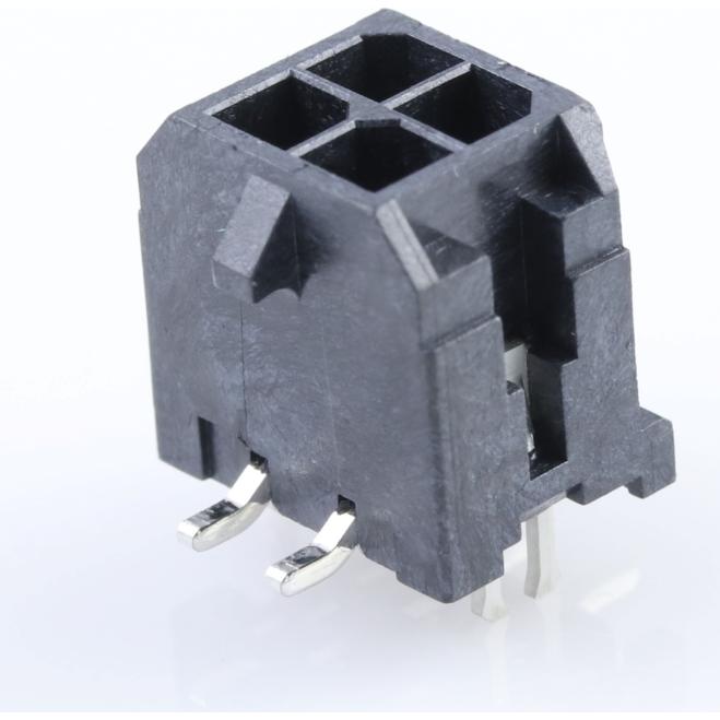 Molex-430450415 Piastre connettori e prese PCB Conn Wire to Board HDR 4 POS 3mm Solder ST Top Entry SMD Micro-Fit 3.0 T/R