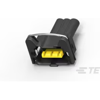 TE Connectivity-85205-1 Einzeladersteckverbinder, Gehäuse Conn Housing RCP 3 POS Crimp ST Cable Mount Black Bag