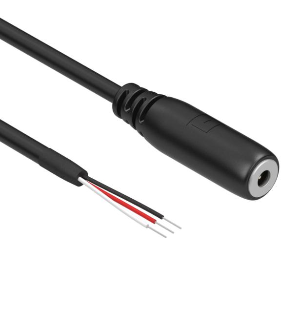 Tensility International-10-03210  Cable Assembly Audio Round 6m 3.5mm Audio 1 POS F 28AWG