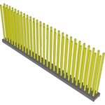 Conn Unshrouded Header HDR 56 POS 2mm Solder ST Top Entry Thru-Hole Bulk