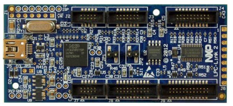 NXP Semiconductors-OM13054UL Embedded System Development Boards and Kits LPC4370 Microcontroller Evaluation Board 204MHz CPU 1MB SPI Flash Win 7/Win 8/Win 10