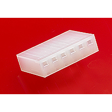 Molex-0026034061 分立接线罩连接器 Conn Housing RCP 6 POS 3.96mm Crimp ST Cable Mount Natural KK® Bag