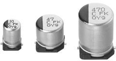Panasonic-EEE-FK1C681AP Kondensator, Aluminium Cap Aluminum Lytic 680uF 16V 20% (10 X 10.2mm) SMD 0.85A 2000h 105°C Automotive T/R