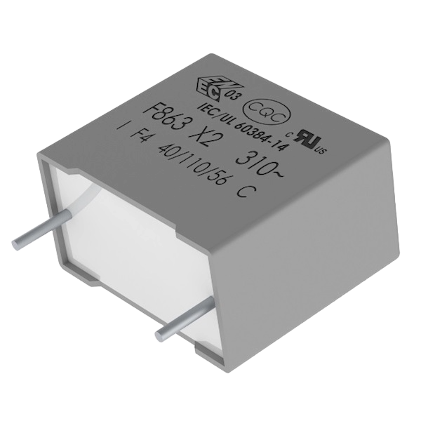 KEMET Corporation-F863BK224K310ALW0L Kondensator, Kunststofffilm Cap Film Suppression X2 0.22uF 630VDC/310VAC PP 10%( 18 X 7.5 X 13.5mm) Radial Wound 15mm 110°C Bag Automotive AEC-Q200