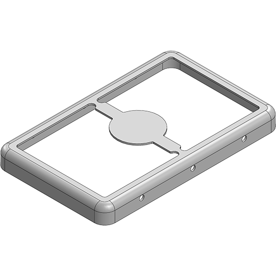 Masach Tech-MS345-20F null 34.5 x 21.5 x 3.2mm Two-piece Drawn-Seamless RF Shield/EMI Shield FRAME (CRS)