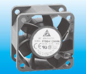 Delta Electronics-FFB03812MN-F00 Gebläse und Lüfter DC Fan Axial Ball Bearing 12V 7V to 13.8V 12.44CFM 45dB 38 X 38 X 28mm