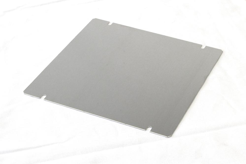 Hammond Manufacturing-1434-77 null Natural Aluminum Bottom Plate For Aluminum Chassis