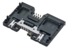 C&K-CCM02F503LFTT30 连接器 - 存储卡 Conn Smart Card HDR 8 POS 2.54mm Solder RA Thru-Hole 1A T/R/Tray