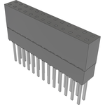 Conn Elevated Socket SKT 26 POS 2.54mm Solder ST Top Entry Thru-Hole Tube