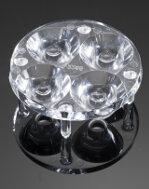 LEDIL OY-C12285_ANGIE-S Optical Lenses Round Optical Lens Clear PMMA Pin/Glue Box