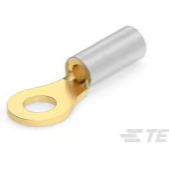 TE Connectivity-323199-1 连接器端子 Ring Tongue Terminal 16-22AWG Copper 19.02mm Gold Over Nickel Loose