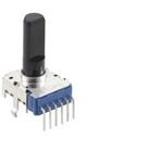 ALPS ALPINE CO., LTD-RK12L1230C1M Widerstandstrimmern, Potenziometern und Regelwiderstande Res POT 20K Ohm 20% 1(Elec)/1(Mech)Turn 6mm (13 X 28.5mm) Snap-In Panel Mount
