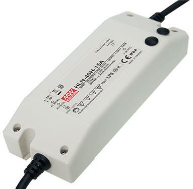 MEAN WELL-HLN-40H-12A LED Power Supplies AC/DC LED Power Supply 40W Single 5-Pin