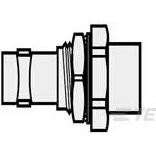 TE Connectivity-881889-000 RF-Steckverbinder Conn BNC RCP 50Ohm Solder ST Thru-Hole Gold