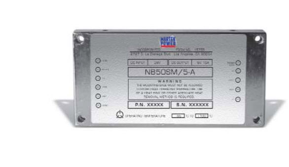 Sure Power, Inc-NB50SM/5-B DC to DC Converter and Switching Regulator Module Module DC-DC 28VIN 1-OUT 5V 10A 50W 11-Pin