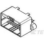 TE Connectivity-1438720-2 Piastre connettori e prese PCB Conn Shrouded Header HDR 20 POS 2.5mm Solder ST Thru-Hole Box