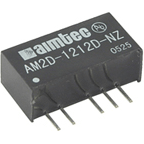 Aimtec-AM2DS-0509S-NZ Convertidor de CC a CC y módulo del regulador de conmutación Module DC-DC 5VIN 1-OUT 9V 0.222A 2W 4-Pin SIP Module