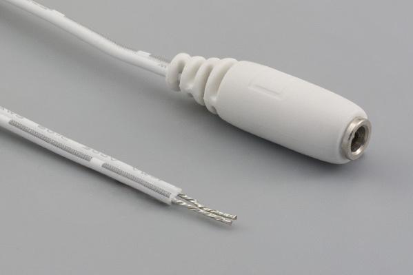 Tensility International-10-01269 Cable Assembly DC Power Cable Assembly 0.915m DC Power Jack 2POS F 24AWG