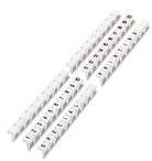 PHOENIX CONTACT-BNB-ZB 5.2.LGS:FORTL.ZAHLEN 1-10 Steckverbinderzubehör Connector Accessories Zack Marker Strip Straight White
