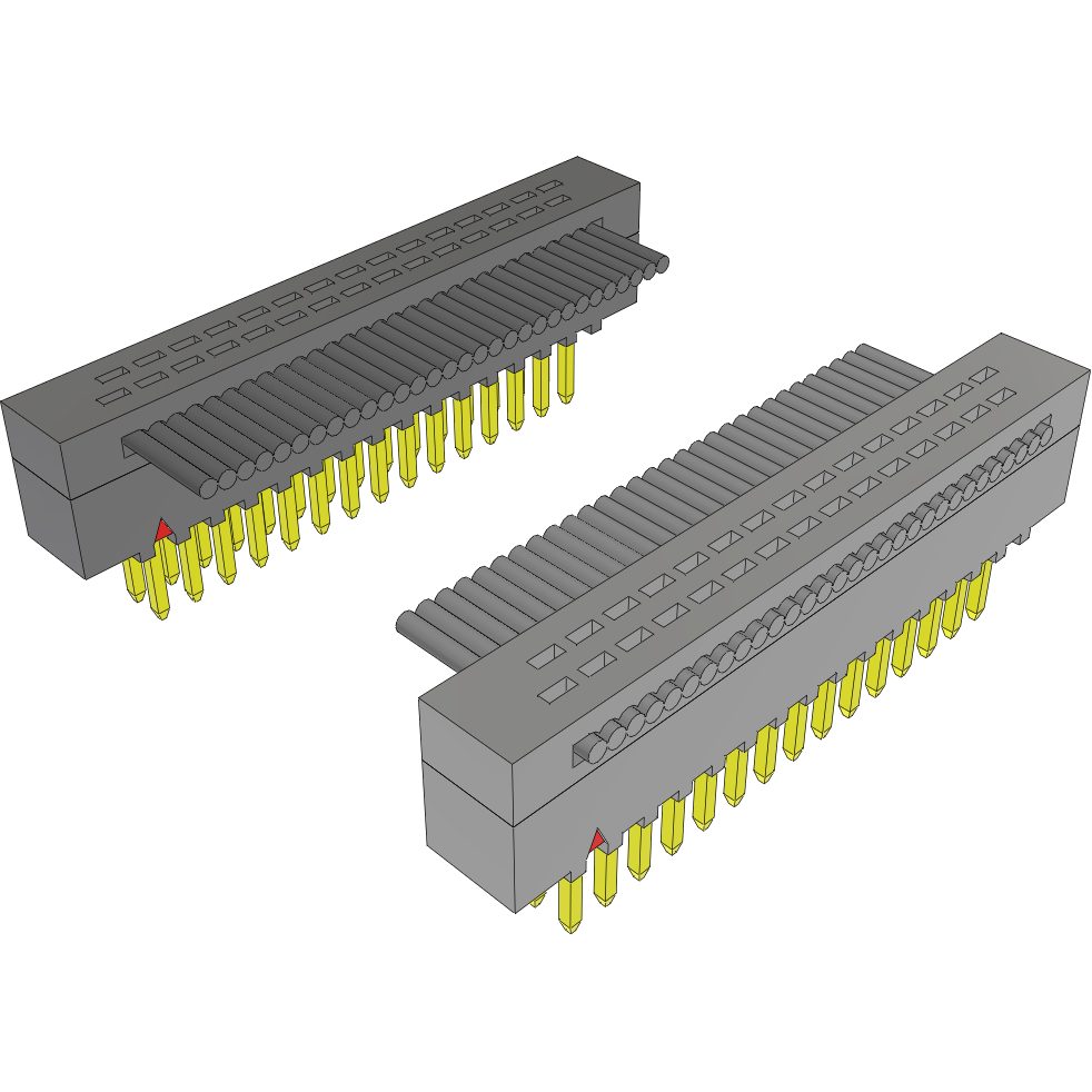 Samtec-FFMD-15-D-04.00-01 Flachband Kabelbaugruppen Cable Assembly Flat Ribbon 0.1m 30AWG IDC Connector to IDC Connector 30 to 30 POS M-M IDT-IDT Bulk