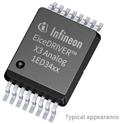 Infineon Technologies AG-1ED3491MU12MXUMA1 Pilotes de porte et de puissance 5.7 kV, 9 A single-channel flexible isolated gate driver with active Miller clamp, adjustable DESAT and Soft-off. UL 1577 certified