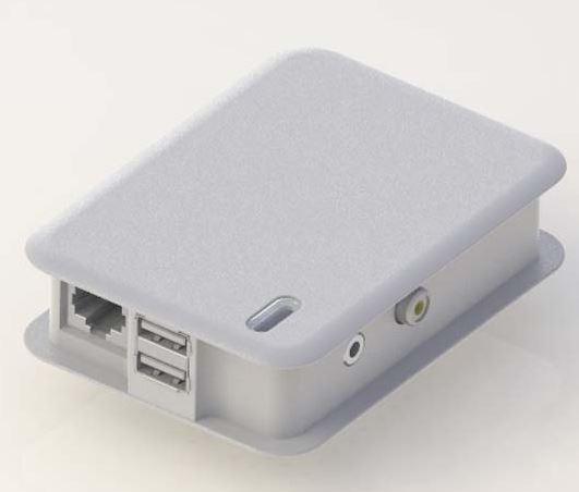 OKW Enclosures-TEK-BERRY.40 Kästen, Gehäuse und Gestelle White Plastic Electronic Enclosure