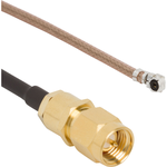 Cable Assembly Coaxial 0.2m SMA to AMC PL-PL Bag