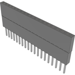 Conn Elevated Socket SKT 19 POS 2.54mm Solder ST Top Entry Thru-Hole Tube