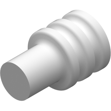 Delphi-13735534 电缆配件 White Individual Loose Round 1 Way Cable