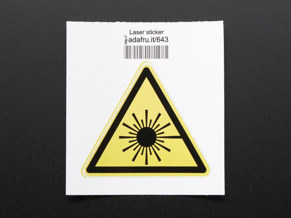 Adafruit Industries-643 Beschriftungen Laser cutter-Sticker