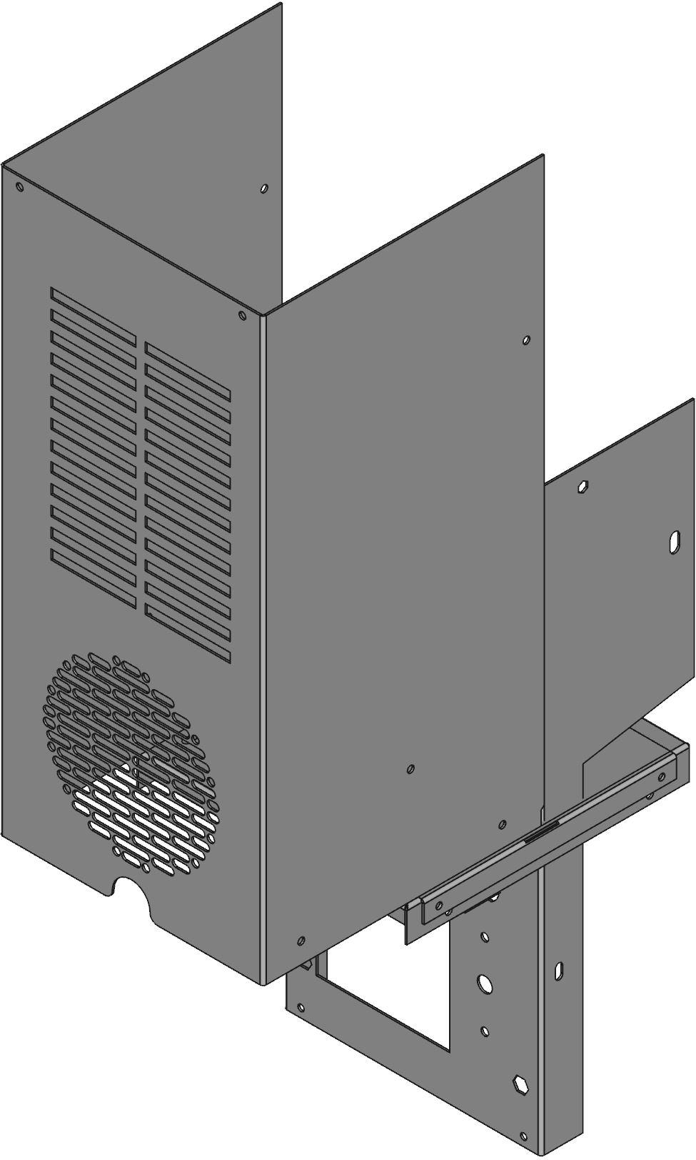 Hammond Manufacturing-DTS3031A115N3LG null Air Conditioner Unit 900-1300 BTU/H 115 V - NEMA 3R