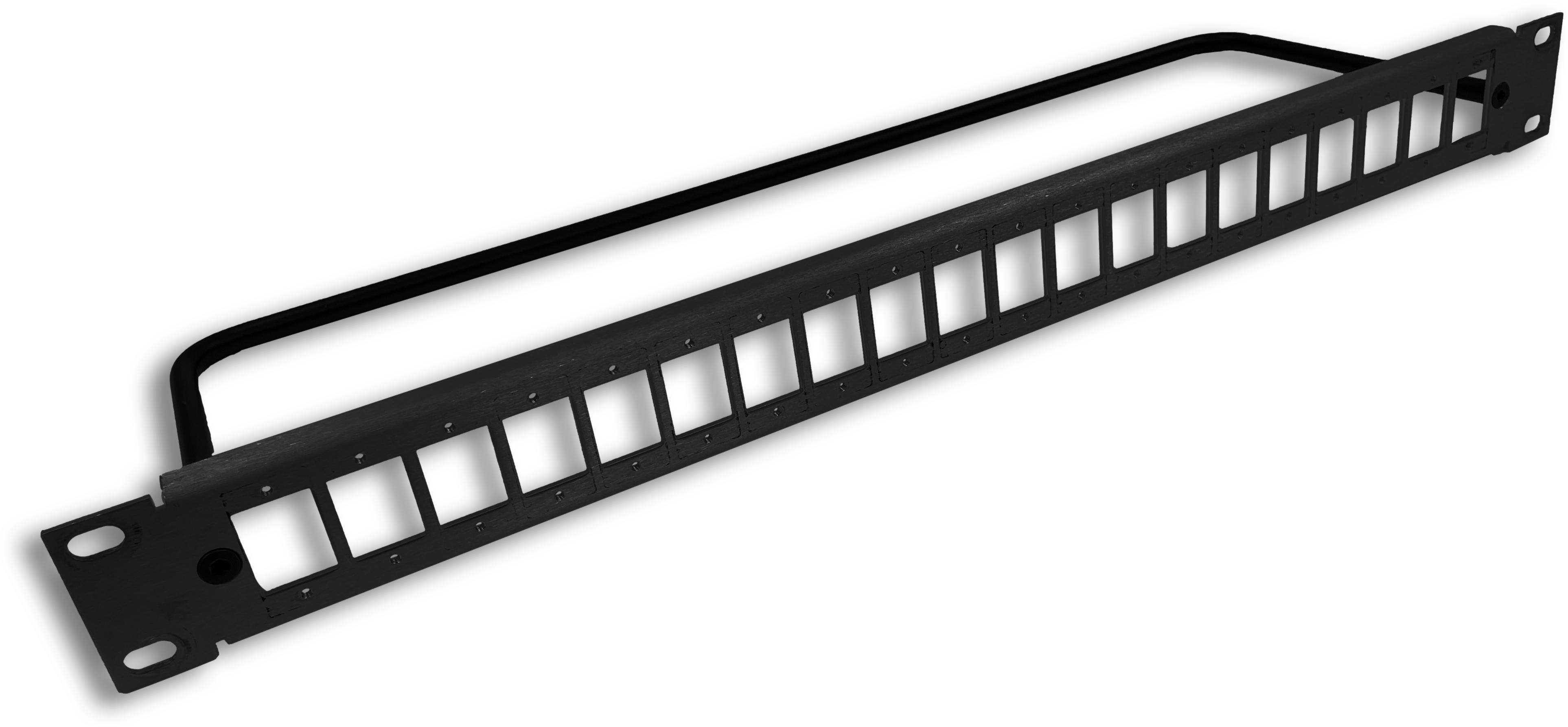 Switchcraft-NHPK120B null Patch Panel, 20 Pos, Aluminum
