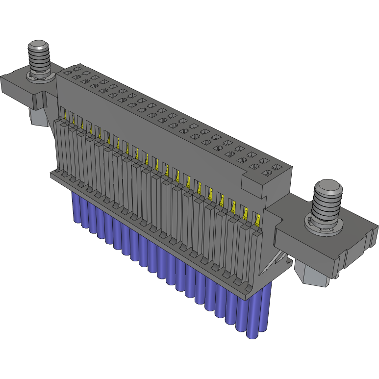 Samtec-SFSDT-20-28-H-12.00-SS Montajes de cables, otros Cable Assembly Discrete Wire 28AWG Socket Strip 40 POS SKT Crimp TIGER EYE™ Bag
