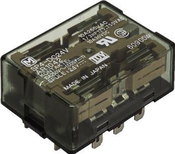 Panasonic Industry-SP4-DC24V Power Relays Power Relay 24VDC 10A 4PDT(51x25.6x27.65)mm Plug-In