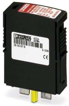 PHOENIX CONTACT-2910331 Überspannungsschutzkomponenten Surge Suppressors 50Hz/60Hz 40kA 240VAC/415VAC Base Mount