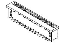 Molex-0781191168 Connettore FFC-FPC Conn FFC/FPC Connector SKT 16 POS 0.5mm Solder ST SMD Easy-On™ T/R