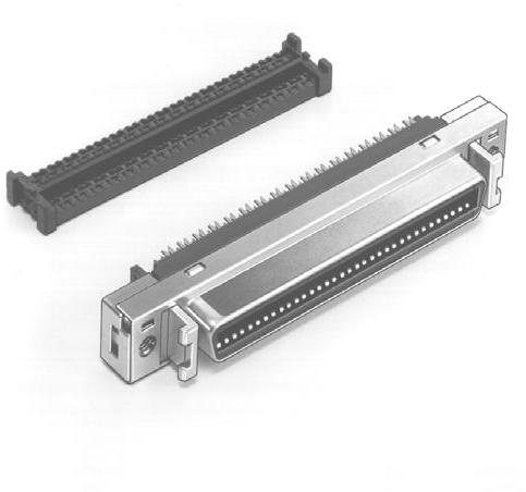3M-10268-0200EL SCSI 连接器 Conn Mini D Ribbon RCP 68 POS 1.27mm IDT ST Panel Mount 68 Terminal 1 Port
