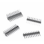 Conn Unshrouded Header HDR 20 POS 2.54mm Solder ST Top Entry Thru-Hole