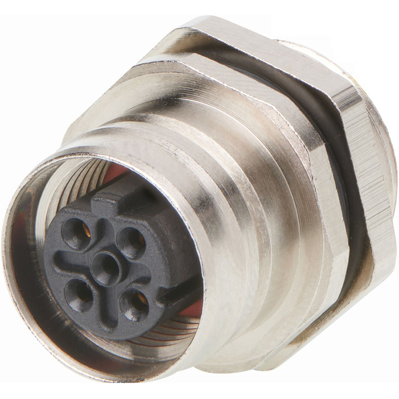 Molex-1204062003 Connector Circular M12 Circular Receptacle, 4 Poles, Female, Straight