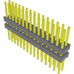 Conn Board Stacker HDR 30 POS 2.54mm Solder ST Top Entry Thru-Hole Bulk