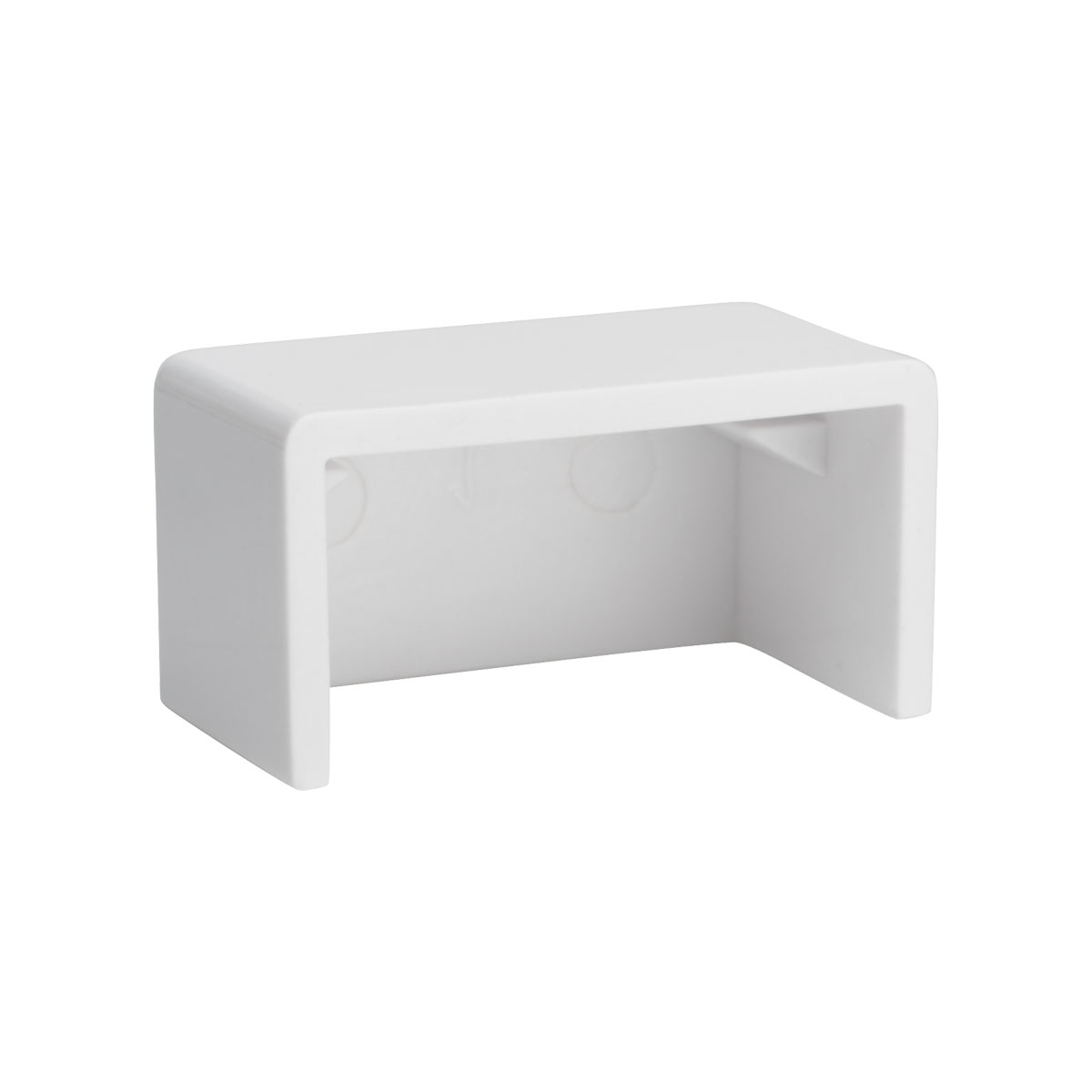 Eaton-N080-C25-EC-WH Kabelzubehör Raceway End Cap, 20 Pack, White, TAA