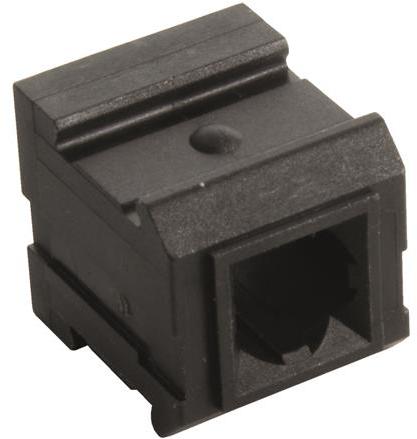 HARTING-02529010401 Accessoires de raccordement Connector Accessories Module Straight Polyamide Black har-modular®
