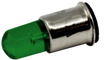 Visual Communications-MF200-GLP5H Lampen Sub-Miniature LED Lamp T-1 3/4 Flange Green 5V