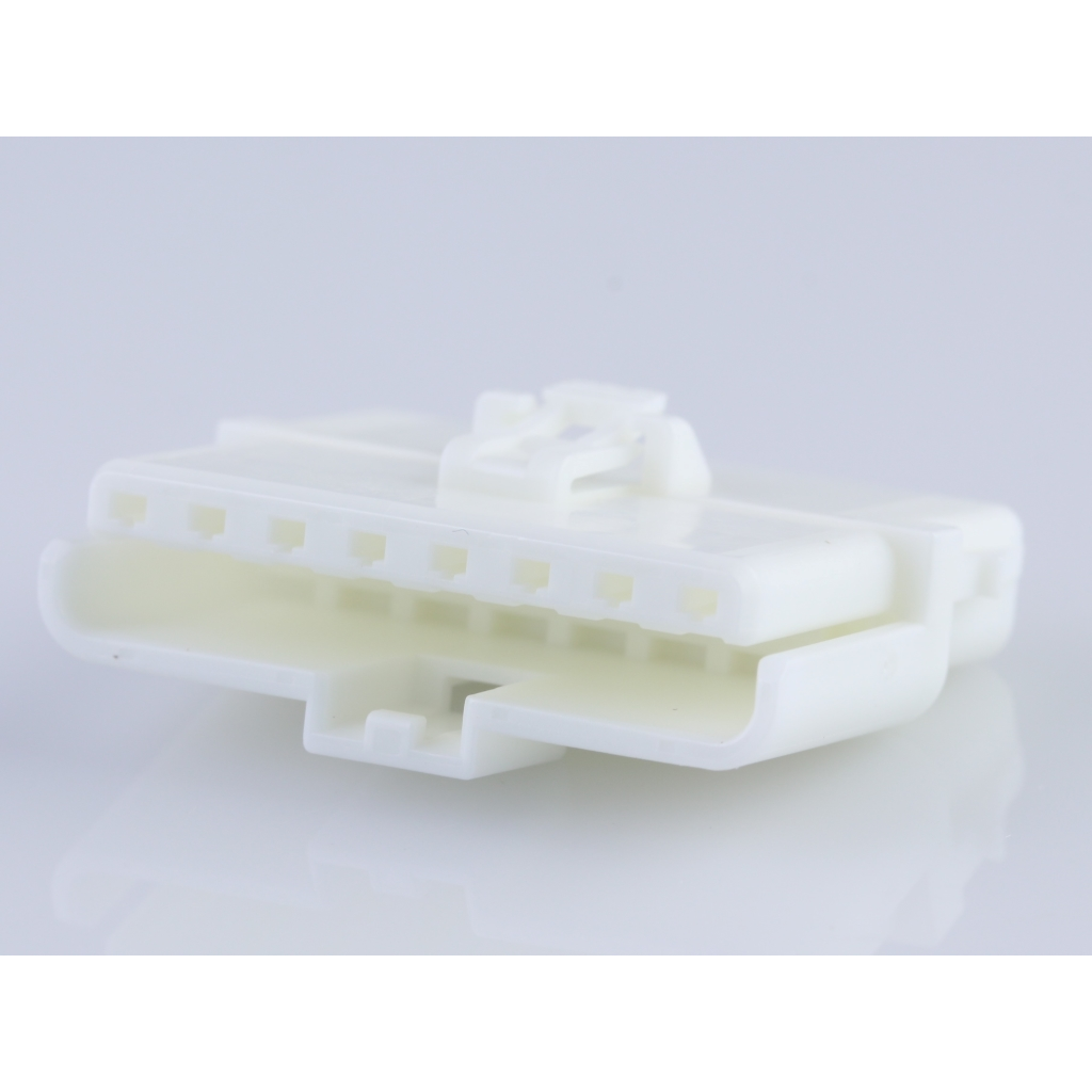 Molex-1501700008 Einzeladersteckverbinder, Gehäuse Conn Housing RCP 8 POS 3mm Crimp ST Cable Mount White Bag